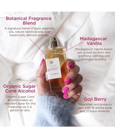 Lavanila Pure Vanilla Perfume for Women 1.7 fl oz - Pure Madagascar Vanilla & Creamy Tonka Bean The Healthy Fragrance Clean and Natural - Buy Online on GoSupps.com