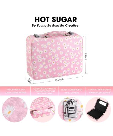 Hot Sugar Makeup Kit for Teen Girls 10-12 | All-in-One Beginner Cosmetic Set | Perfect Birthday & Christmas Gift (Pink Daisy - Buy Online on GoSupps.com
