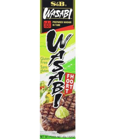 S&B Wasabi in Tube 43-Gram - Buy Online on GoSupps.com