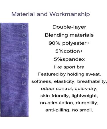 PorsMing Headbands Pack of 19 - Exercise Sweat Bands for Women Men Girls Yoga Workout Gym Sports Fitness - Non Slip Elastic Hair Wraps in Fashion Colors - Buy Online on GoSupps.com