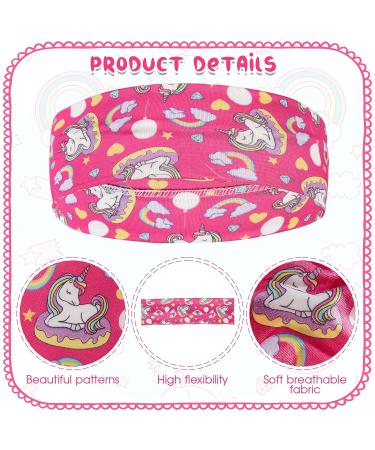 Juexica 12-Piece Wide Headbands for Girls - Cute Elastic Butterfly Unicorn Tie Dye Floral Hair Bands - No Slip Soft Stretch Headbands - Kids Princess Hair Accessories for Sports and Yoga - Buy Online on GoSupps.com
