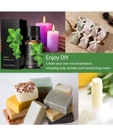 Peppermint Oil - 100% Natural Essential Mint Oil for Diffusers Humidifiers & Massage | 10ml - Buy Online on GoSupps.com