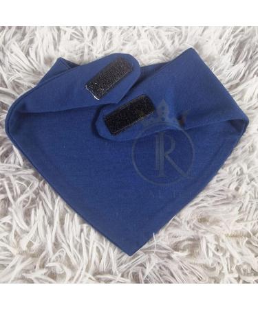 Royal Icon Baby Bandana Bibs - Stylish & Functional Dribble Bibs | Soft & Absorbent 0-6 Month Baby Bibs | Set of 6 Navy Newborn Boys & Girls Bibs - Buy Online on GoSupps.com
