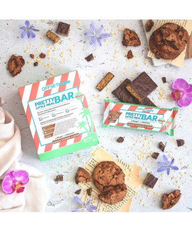 Pretty Little Meal Bar Choco Cookie & Crisp - Delicious Protein Meal Replacement | 211 Calories | Offset Nutrition - 6 Pack - Buy Online on GoSupps.com