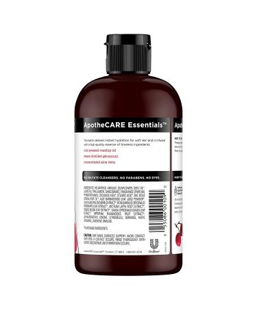 ApotheCARE Essentials Restorer In-Shower Oil - Rosehip, Geranium & Aloe Vera 12 oz - Buy Online on GoSupps.com