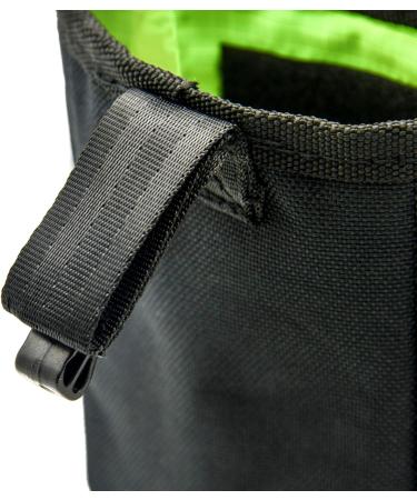 PROtastic dog treat bag - handsfree treat bag fully lined with hook and loop fastening for easy access. Clip to attach to waist belt with front pocket for whistle or poo bags. - Buy Online on GoSupps.com
