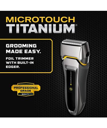 Microtouch Titanium Rovor - Precision Grooming Tool for Men - Buy Online on GoSupps.com