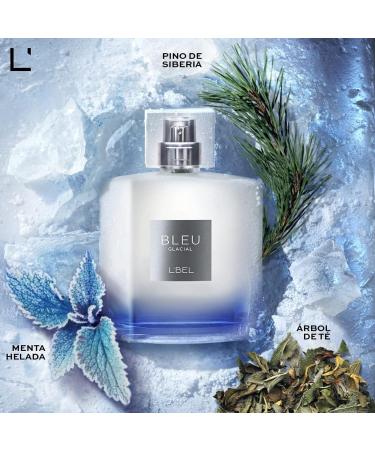 L'Bel - Bleu Glacial Men's Perfume Long Lasting 100 ml - Buy Online on GoSupps.com