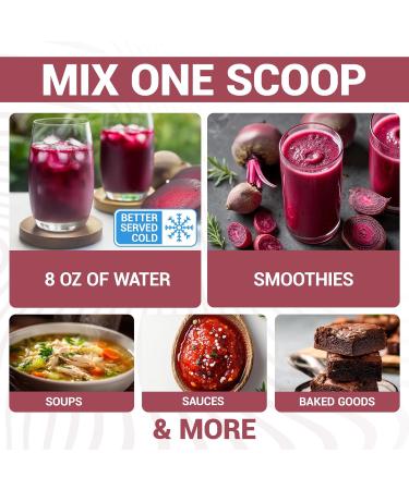 Dr. Berg Raw Organic Beet Powder from Real Earth-Grown Beets USDA Certified Organic Beet Root Powder to Support Nitric Oxide Levels Energy Blood Flow & Heart Health* 30 Servings - Buy Online on GoSupps.com