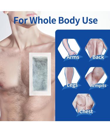 Bande de Cire Homme pour Corps pilation 20 Bandes de Cire Froide + 4 Apr s L' pilation Lingettes Epilation Homme 3 Secondes pour Une pilation Rapide - Buy Online on GoSupps.com