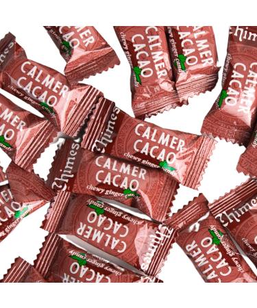 Calming Cacao Adaptogen Ginger Chews - Vegan Gluten Free Candy with Ashwagandha, Reishi, and Dark Cacao - Buy Online on GoSupps.com