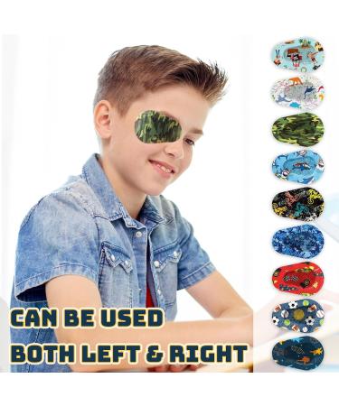 54 Pcs Kids Eye Patches - Fun Designs for Amblyopia & Cross Eye | Adhesive Toddler Eye Patches - Buy Online on GoSupps.com