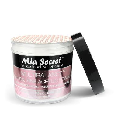 Mia Secret Multibalance Natural Pink Acrylic Nail Powder 8oz - Professional Grade Formula - Buy Online on GoSupps.com