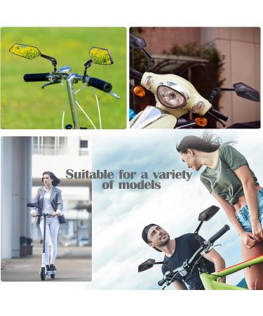 HD Blast-Resistant Adjustable Rotatable Bike Mirror - Rearview Bicycle Mirror (2PCS) - Buy Online on GoSupps.com