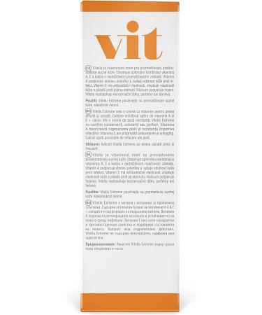 Vitella Vitamin A & E Ointment for Extreme Dry Skin - Swiss Formula 2.64 oz | Fragrance & Preservatives-Free - Buy Online on GoSupps.com