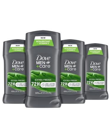 Dove Men + Care Antiperspirant Deodorant 72H Protection Vitamin E Triple Moisturizer - 2.7 Oz. - Pack of 4