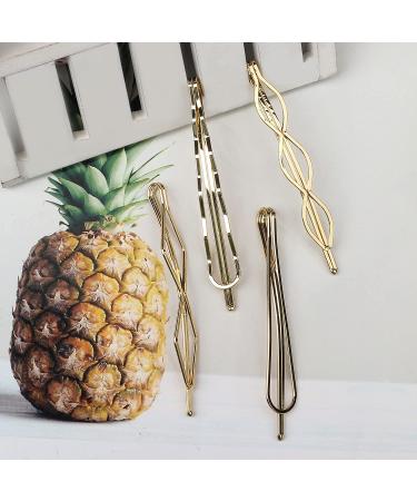 16-Piece Geometric Pearl Hair Clips Set for Women and Girls - Buy Online on GoSupps.com