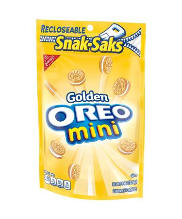 Oreo Mini Golden Sandwich Cookies - Vanilla Flavor - 8 Oz Snak-Sak - Buy Online on GoSupps.com