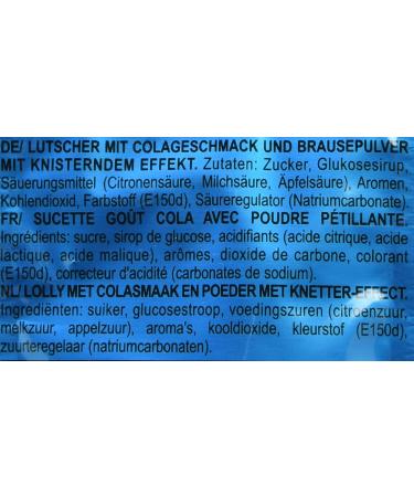 Chupa Chups Crazy Dips Cola - 24 Pack Foot-Shaped Lollipops with Crackling Effect & Cola Flavor - Buy Online on GoSupps.com