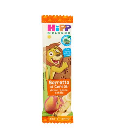 HiPP Hipp Italia Hipp Organic Cereal Barretta with Apple/Peach 20g
