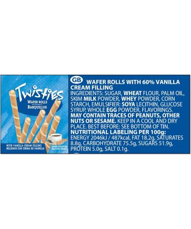 3x 400g Wafer Rolls Selection - VANILLA ESPRESSO & STRAWBERRY cream filled wafer rolls - Buy Online on GoSupps.com