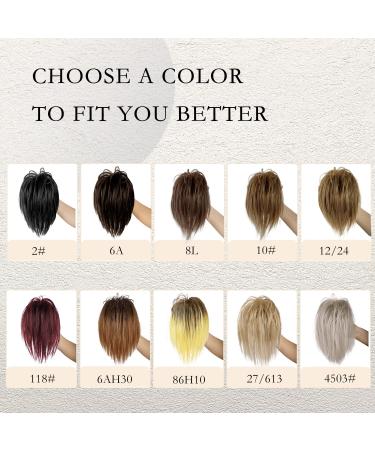 2PCS Messy Bun Hair Piece Set - Claw Clip Updo Hair Buns for Women (Natural Black) - Buy Online on GoSupps.com