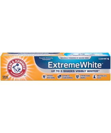 ARM & HAMMER Extreme White Toothpaste 120-ml (packaging may vary)