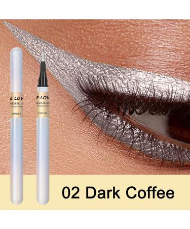 Makeup Eyeliner Liquid - Waterproof Fine Tip Matte Eye Liner Pens - Smooth Quick Drying Long-Lasting Eye Liners for Eye Makeup All Eye Shapes Women Makeup Shows 04# - Buy Online on GoSupps.com