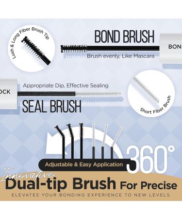 LASHVIEW Waterproof Lash Bond & Seal - Super Strong Hold Cluster Lash Glue & Aftercare Sealant for International Shipping - Buy Online on GoSupps.com