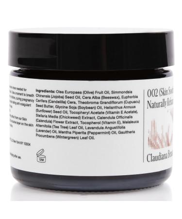 Claudiana Beautanica Skin Soothe Ointment 2oz | Plant Based Body Care | Premium Botanical Skin Nourishment - Buy Online on GoSupps.com