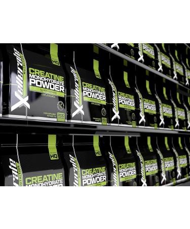 Xellerate Nutrition Creatine Monohydrate Powder 1kg - 200 Servings Sports Vegan - Made in UK, Pure & Unflavoured - Buy Online on GoSupps.com