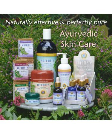 Auromere Ayurvedic Soap with Neem, Sandalwood & Turmeric - 2.75 oz (78 g) | Natural Skin Care - Buy Online on GoSupps.com