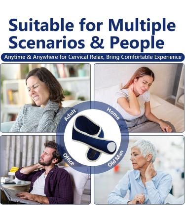 JOBYNA Portable Electric Heating Pad for Neck & Body Pain Relief - Fast-Heating Heat Therapy Warmer with Timer (Navy) - Buy Online on GoSupps.com