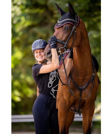 Roeckl Sports Riding Gloves Lorraine - Ladies Summer Gloves in 4 Colors Sizes 6-8.5 Black International Shipping Available - Buy Online on GoSupps.com
