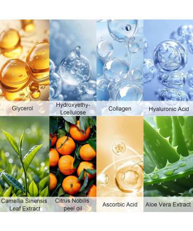 ARCHIDATE Collagen Boost Anti-Aging Serum 2Pcs Deep Collagen Peptide Anti Wrinkle Serum with Hyaluronic Acid Reduces Wrinkles & Fine Lines Lift and Tighten Sagging Skin to Restore Skin Elasticity - Buy Online on GoSupps.com