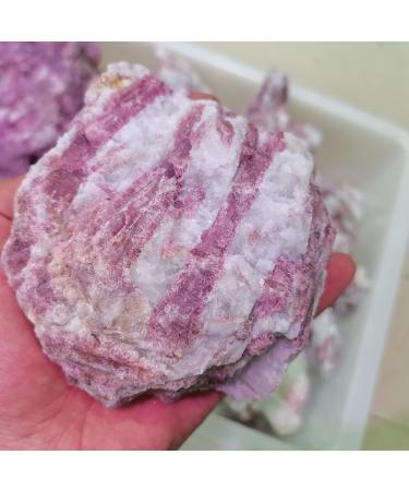 Crystal Rough Home Decor 80-560g 1pcs Natural Tourmaline of Plum Blossom Crystal Cluster Specimen Stones for Teaching Dream Home Decor Gifts Natural Crystal (Size : 2 (Size : 80-100g) - Buy Online on GoSupps.com