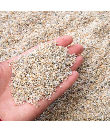 Natural Colour Silica Sand - COARSE Grain 1mm-2mm | Ideal for Aquariums Arts and Crafts and Gardening Soil (2KG)