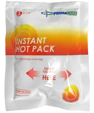 Primacare PHP-45 Instant Heat Packs - Portable & Disposable Hot Packs 4x5 Inches (Pack of 24) - Buy Online on GoSupps.com