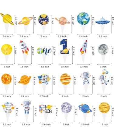 First Trip Among The Sun Party Cupcake Toppers - Buy Online on GoSupps.com