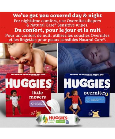 Huggies Overnites Nighttime Baby Diapers Size 4 Giga 52 Ct Size 4 (52 Count) New - Buy Online on GoSupps.com