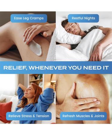 Body Restore Magnesium Lotion with Arnica & MSM Valentines Day Gifts for Her and Him, Sleep Support, Muscle & Joint Relief, Birthday Gifts for Women and Men, Travel Essentials Peppermint - Buy Online on GoSupps.com