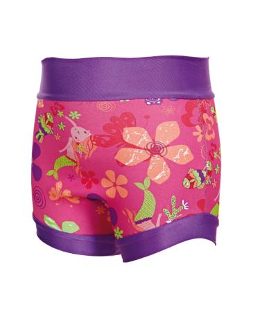 Zoggs Kids' Mermaid Flower Swimsure Nappy Multi-Coloured 6-9 months/6-9 kgs