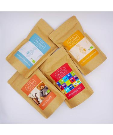 Salazar Ninos ORGANIC Baby Tea 250g - Herbal Fennel Tea for Babies & Children | Premium Aroma Pack - Buy Online on GoSupps.com