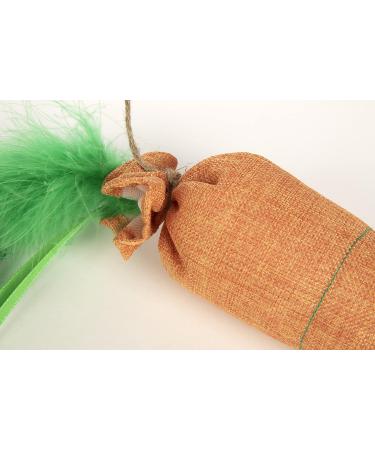 SmartyKat Plush Kicker Toy for Cats & Kittens - Fun & Engaging Play | Multiple Styles Jumbo Kolossal Karrot - Buy Online on GoSupps.com