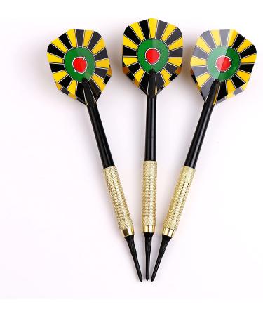 MAXMAU Soft Tip Darts for Electronic Dartboard - 18 Darts with Plastic Points and Standard Flights - Buy Online on GoSupps.com