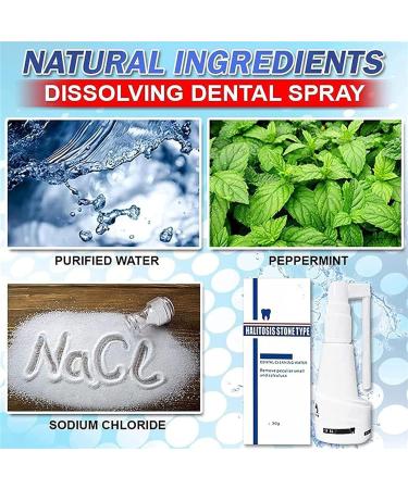 Intensive Stain Removal Toothpaste & Dental Spray Set - Lime Free Tooth Cleaner | 3 Piece Kit for Easy Oral Care - Buy Online on GoSupps.com