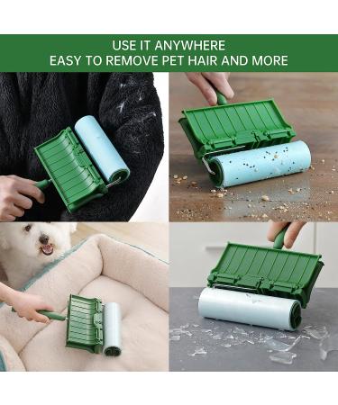 Fedicelly Large Lint Roller for Pet Hair Removal - 320 Extra Sticky Sheets - Giant Brush for Clothes, Furniture, and Carpet - Extendable Handle - 6.3 inches Wide - Buy Online on GoSupps.com