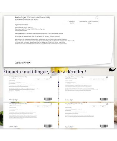 Healthy Origins Inositol Powder 454g Vegan Powder Lab Tested Vegetarian Soy Free Gluten Free Non-GMO - Buy Online on GoSupps.com