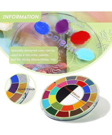 BOBISUKA Face Body Paint Palette - 25 Colors Water Activated Painting Kit for Halloween Party & Cosplay Makeup - Buy Online on GoSupps.com