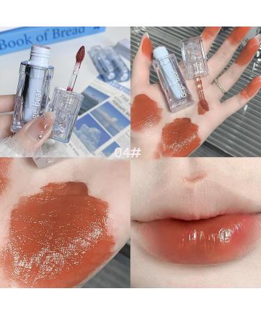 6 Colors Bear Hydrating Lip Gloss Set | Natural Plumping Lip Stain & Moisturizing Liquid Lipstick for Women & Girls - Buy Online on GoSupps.com